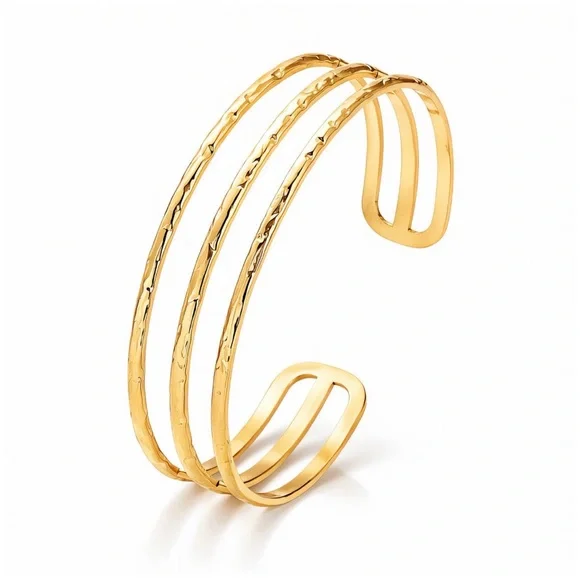 B2. Three Rings Bracelet - Picture 1 of 2